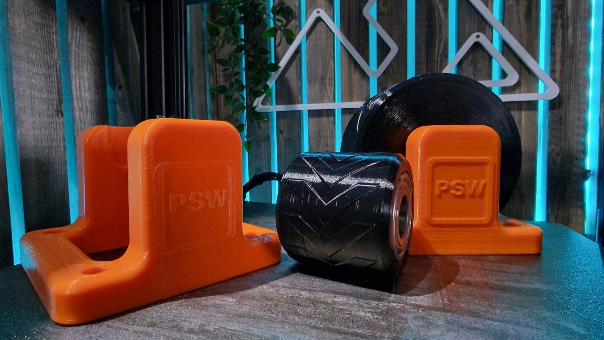 Industrielle 3D-printede deler i TPU og tekniske materialer